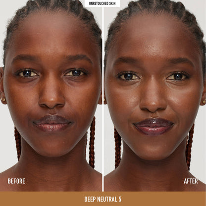 bareMinerals ORIGINAL Pure Serum Radiant Natural Liquid Foundation Mineral SPF 20 - Deep Neutral 5