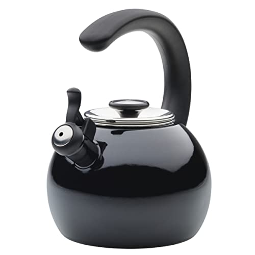 Circulon Enamel On Steel Whistling Tea Kettle