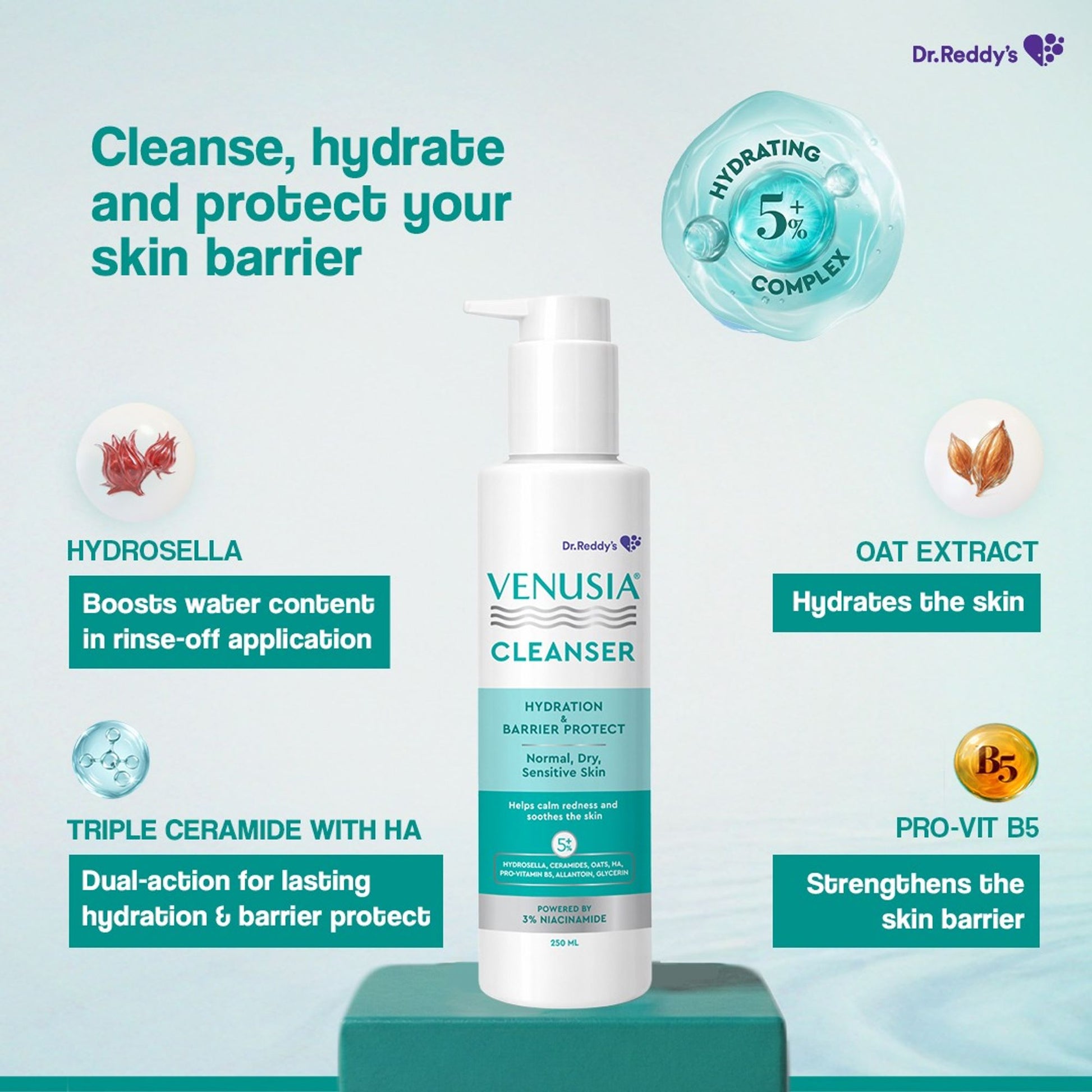 Venusia Dr. Reddy's Cleanser