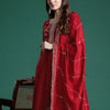 Dhiyona IE Ethnic Motifs Zari Embroidered Kurta With Trousers & Dupatta
