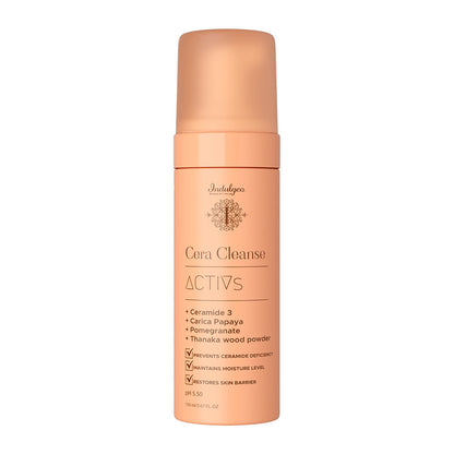 Indulgeo Essentials Cera Cleanse Activs - Ceramide Foaming Face Wash