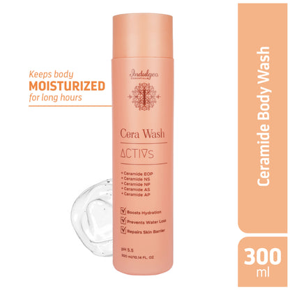 Indulgeo Essentials Cera Wash - Ceramide Body Wash For Gentle Hydrated Cleanse