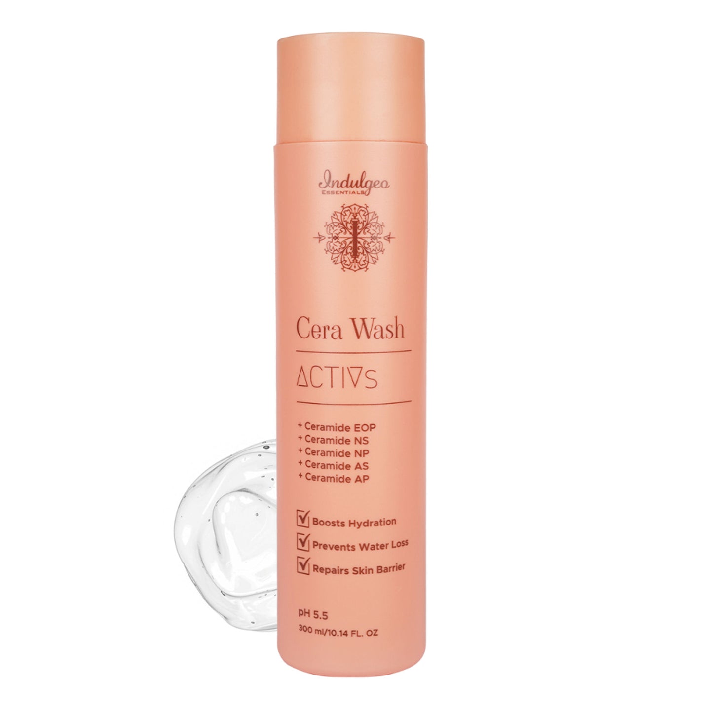 Indulgeo Essentials Cera Wash - Ceramide Body Wash For Gentle Hydrated Cleanse