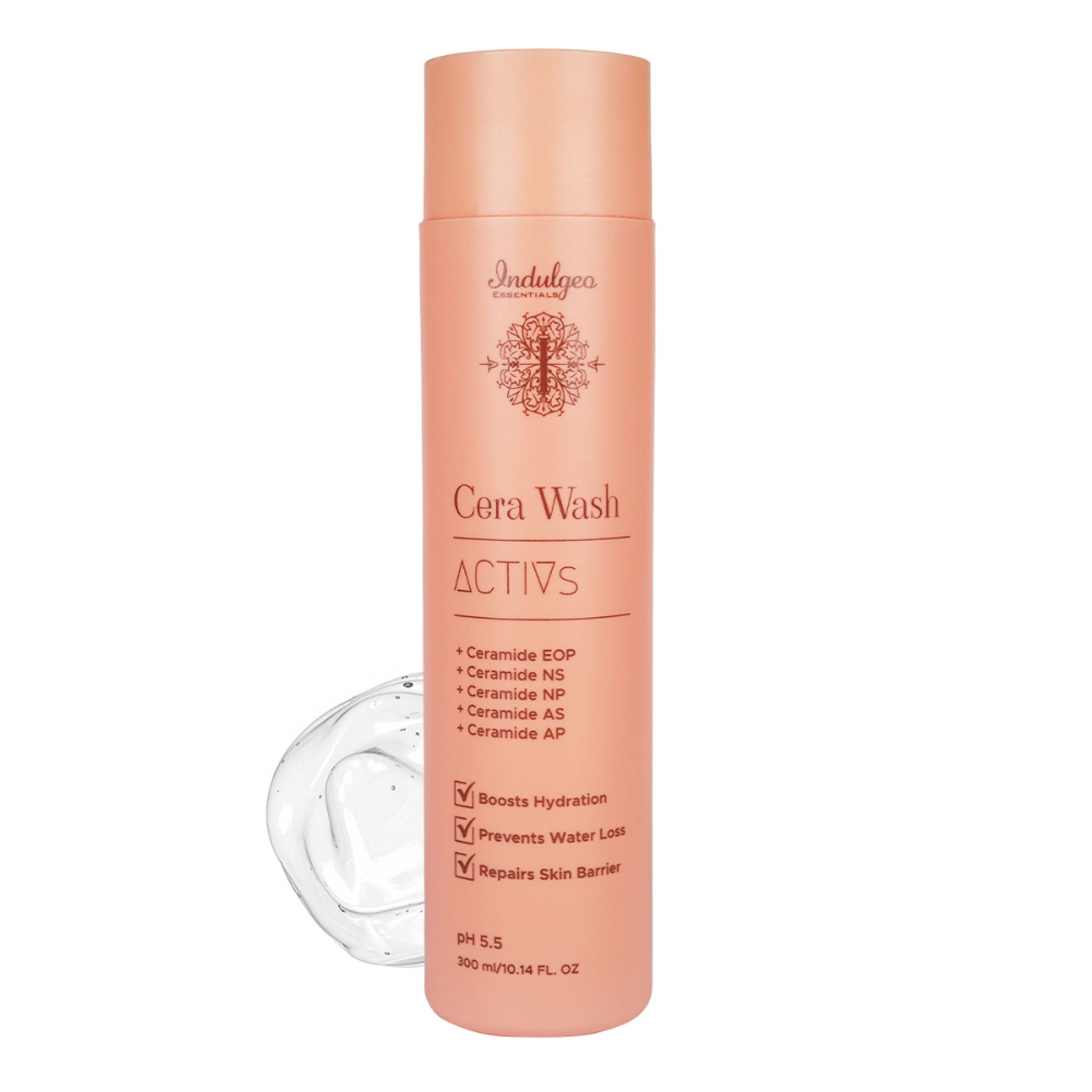 Indulgeo Essentials Cera Wash - Ceramide Body Wash For Gentle Hydrated Cleanse