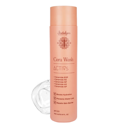 Indulgeo Essentials Cera Wash - Ceramide Body Wash For Gentle Hydrated Cleanse
