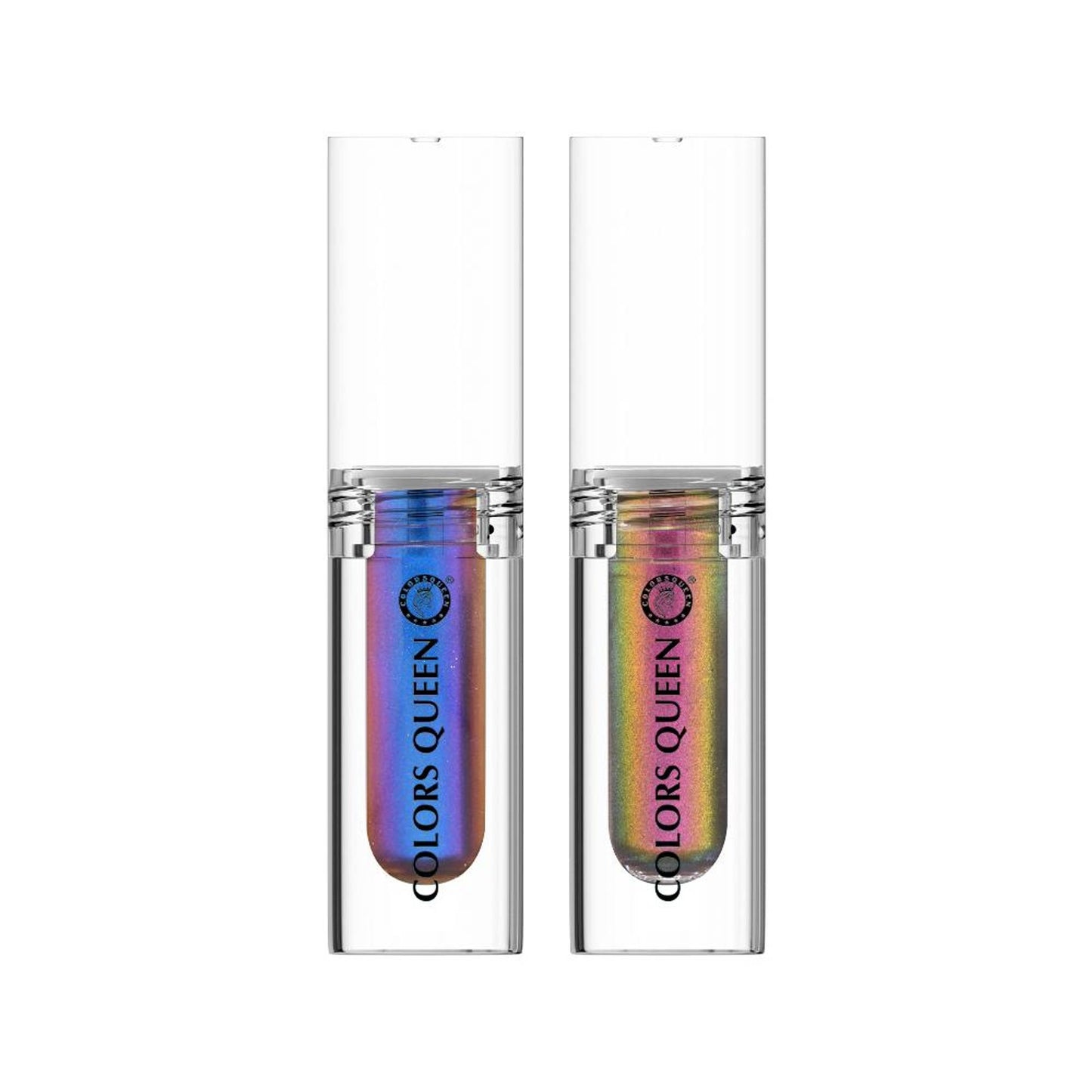 Colors Queen Multichrome Liquid Eyeshadow Combo Pack Of 2 - 03 - Warm Peachy Trio