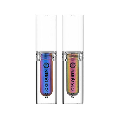 Colors Queen Multichrome Liquid Eyeshadow Combo Pack Of 2 - 03 - Warm Peachy Trio