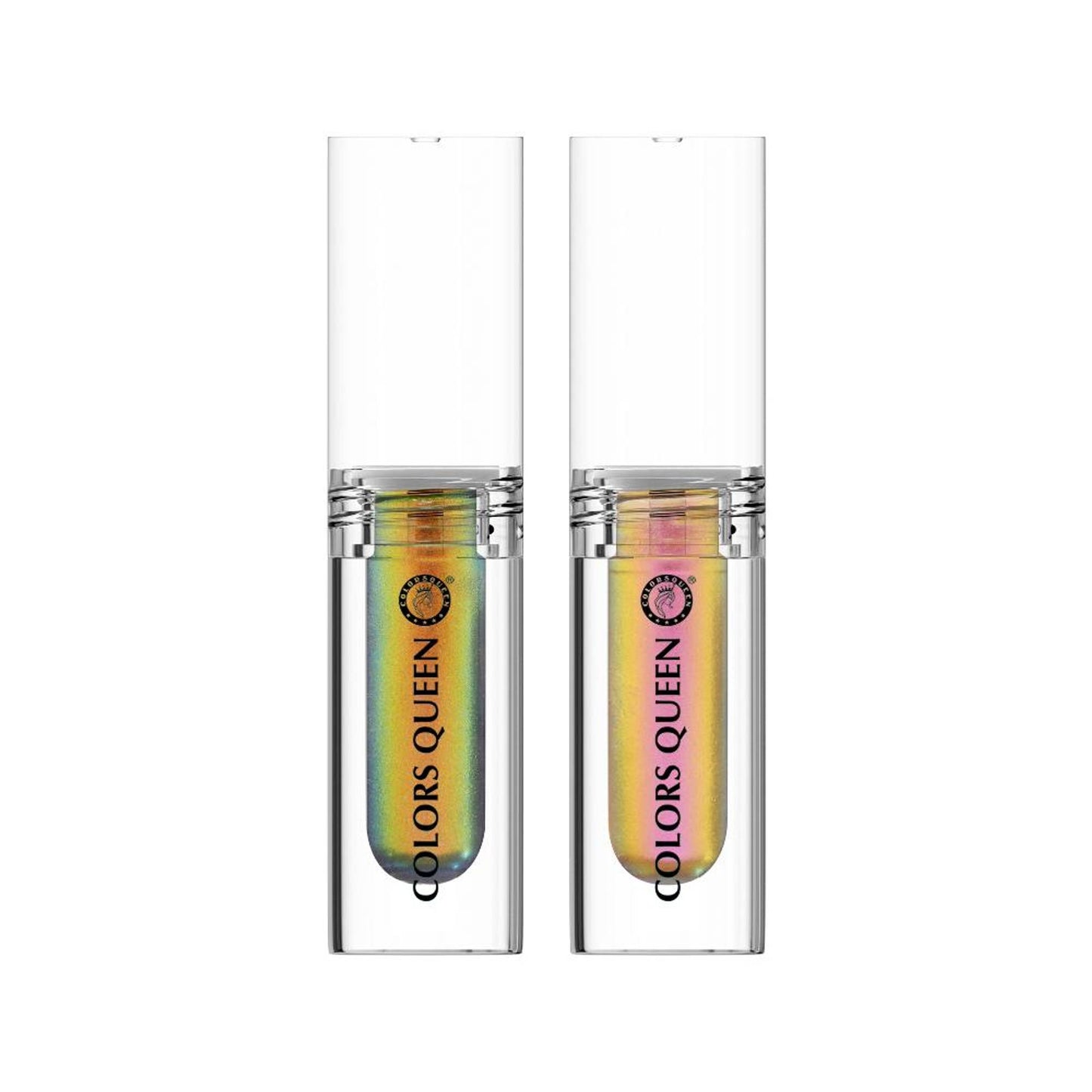 Colors Queen Multichrome Liquid Eyeshadow Combo Pack Of 2 - 04 - Soft Nudes Trio