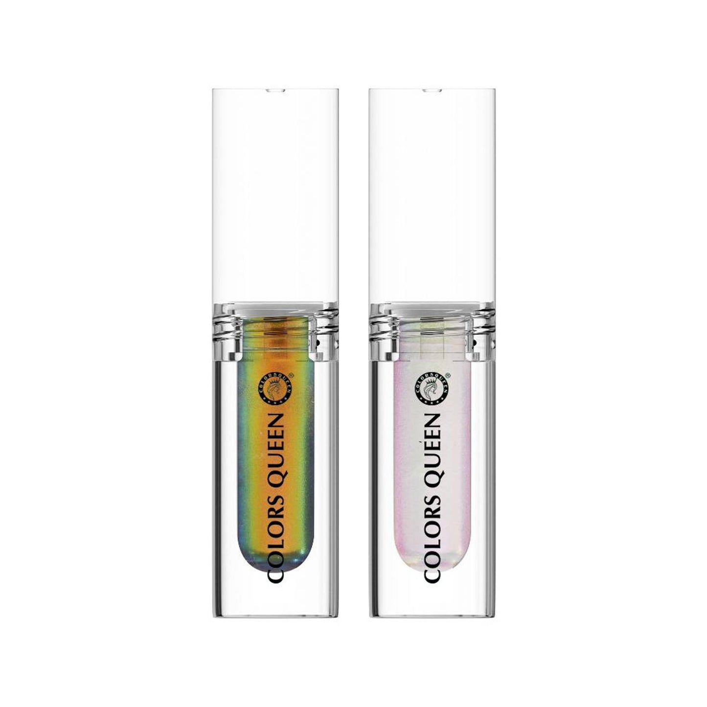 Colors Queen Multichrome Liquid Eyeshadow Combo Pack Of 2 - 01 - Unicorn Gold Rush