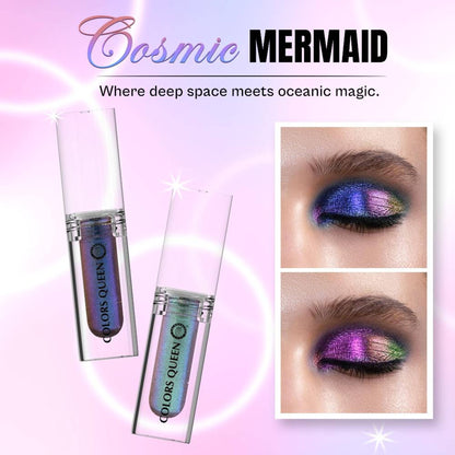 Colors Queen Multichrome Liquid Eyeshadow Combo Pack Of 2 - 02 - Ringed In Magic