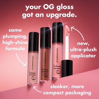 e.l.f. Cosmetics Lip Plumping Gloss - Sparkling Rose