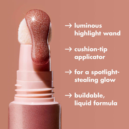 e.l.f. Cosmetics Halo Glow Highlight Beauty Wand - Champagne Campaign