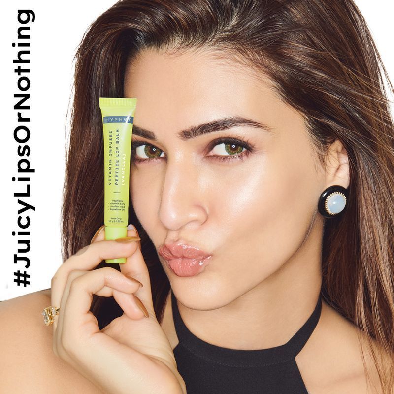 Hyphen By Kriti Sanon Vitamin Infused Peptide Lip Balm - Vanilla, for Dry & Chapped Lips, Hydrating & Moisturizing Balm - Indyancart