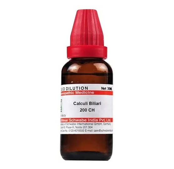 Dr. Willmar Schwabe India Calculi Biliari Dilution