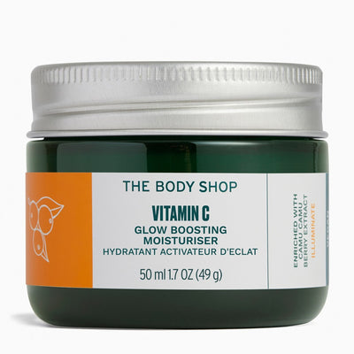 The Body Shop Vitamin C Glow Boosting Moisturizer Boosts Radiance & Hydrates Dull Skin All Skin