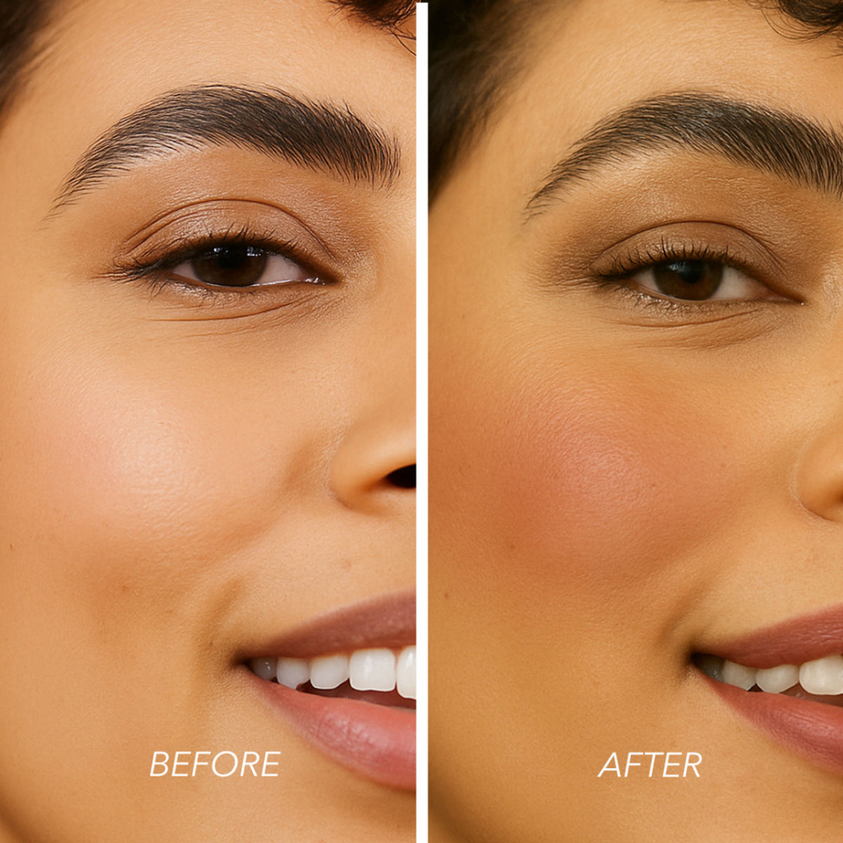 Simply Nam Velvet Cream Magic Blush in We Go Way Back shade, featuring a smooth, velvety texture and natural pink hue.