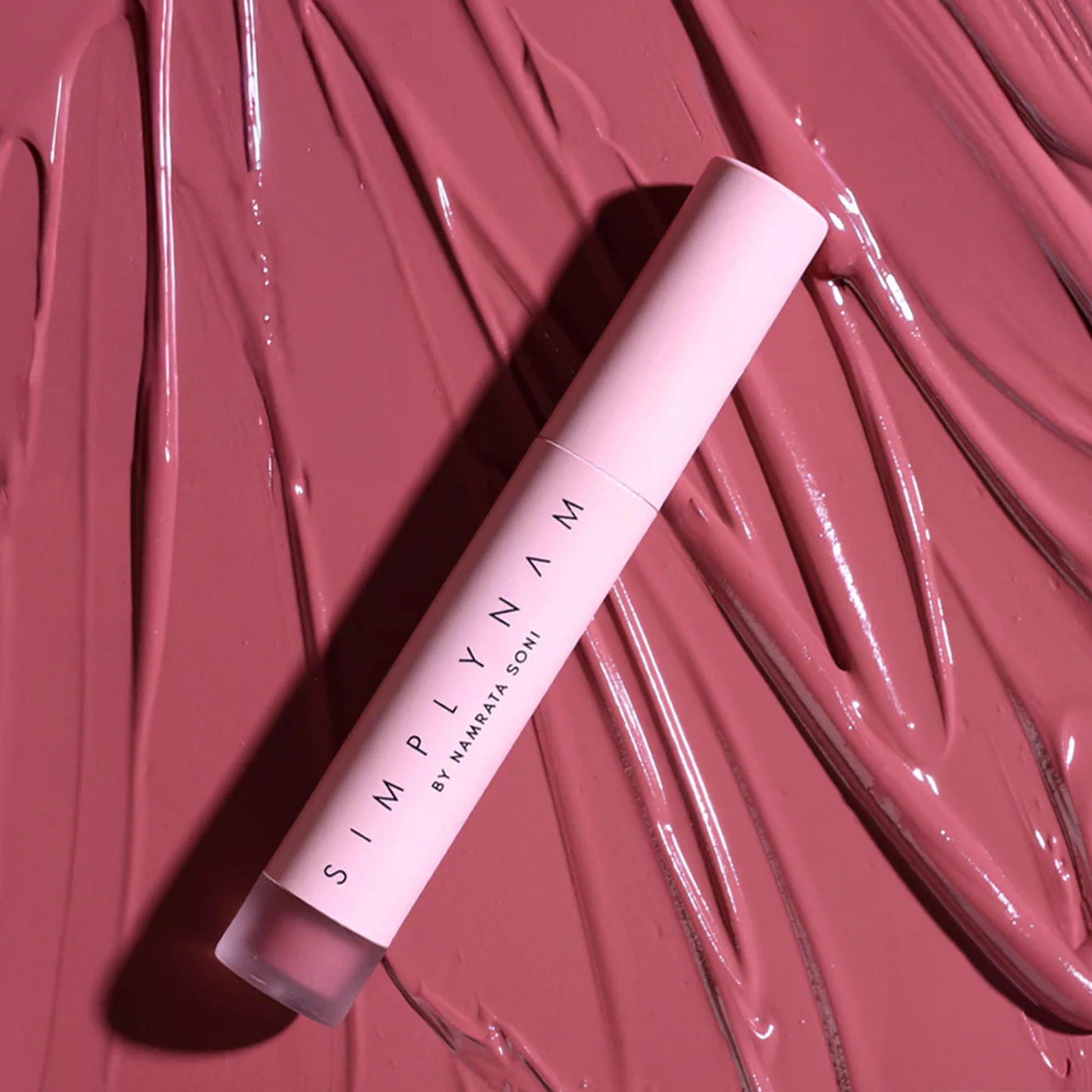 Simply Nam Satin Soft Lip Creme, Hydrating, Botanical Colour for Everyday Lips - Disha