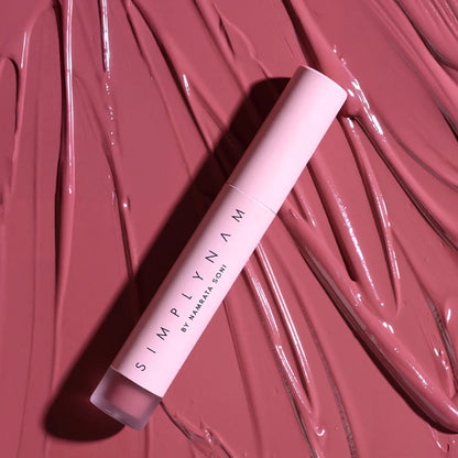 Simply Nam Satin Soft Lip Creme, Hydrating, Botanical Colour for Everyday Lips - Disha