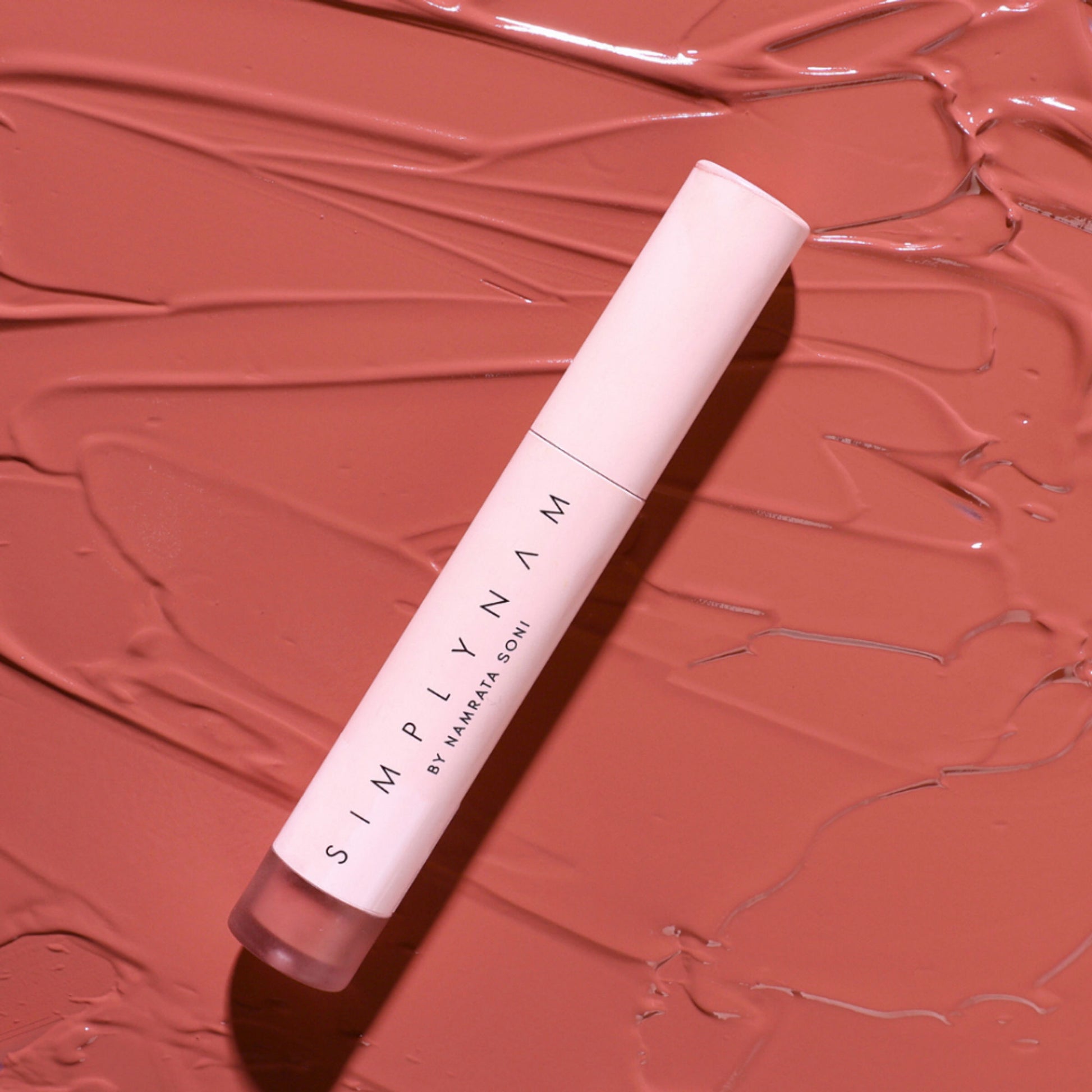 Simply Nam Satin Soft Lip Creme, Hydrating, Botanical Colour for Everyday Lips - Dusty Pink