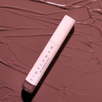 Simply Nam Satin Soft Lip Creme, Hydrating, Botanical Colour for Everyday Lips - Mauve