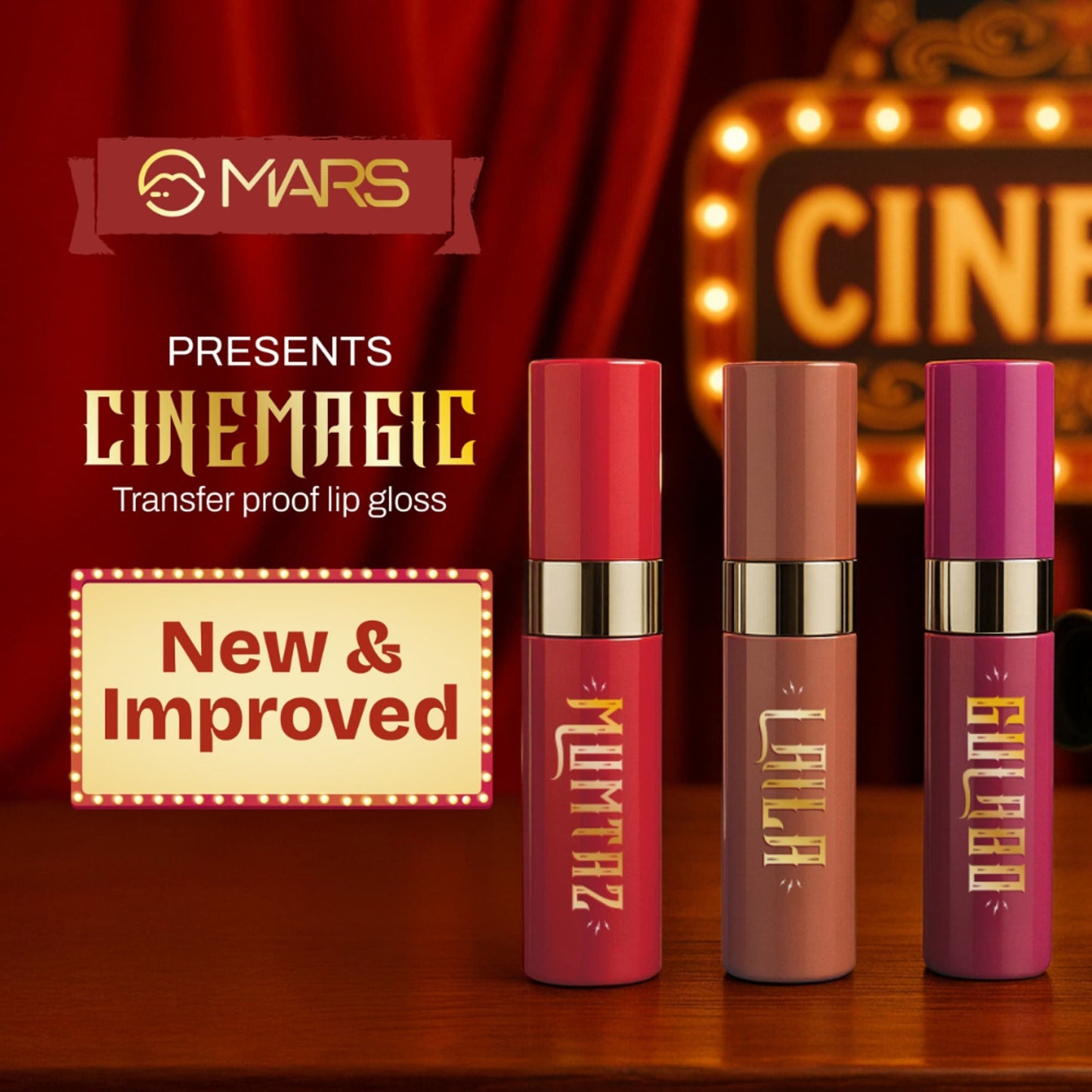 MARS Cosmetics Cinemagic Transfer-Proof Lip Gloss - 05-Mastani