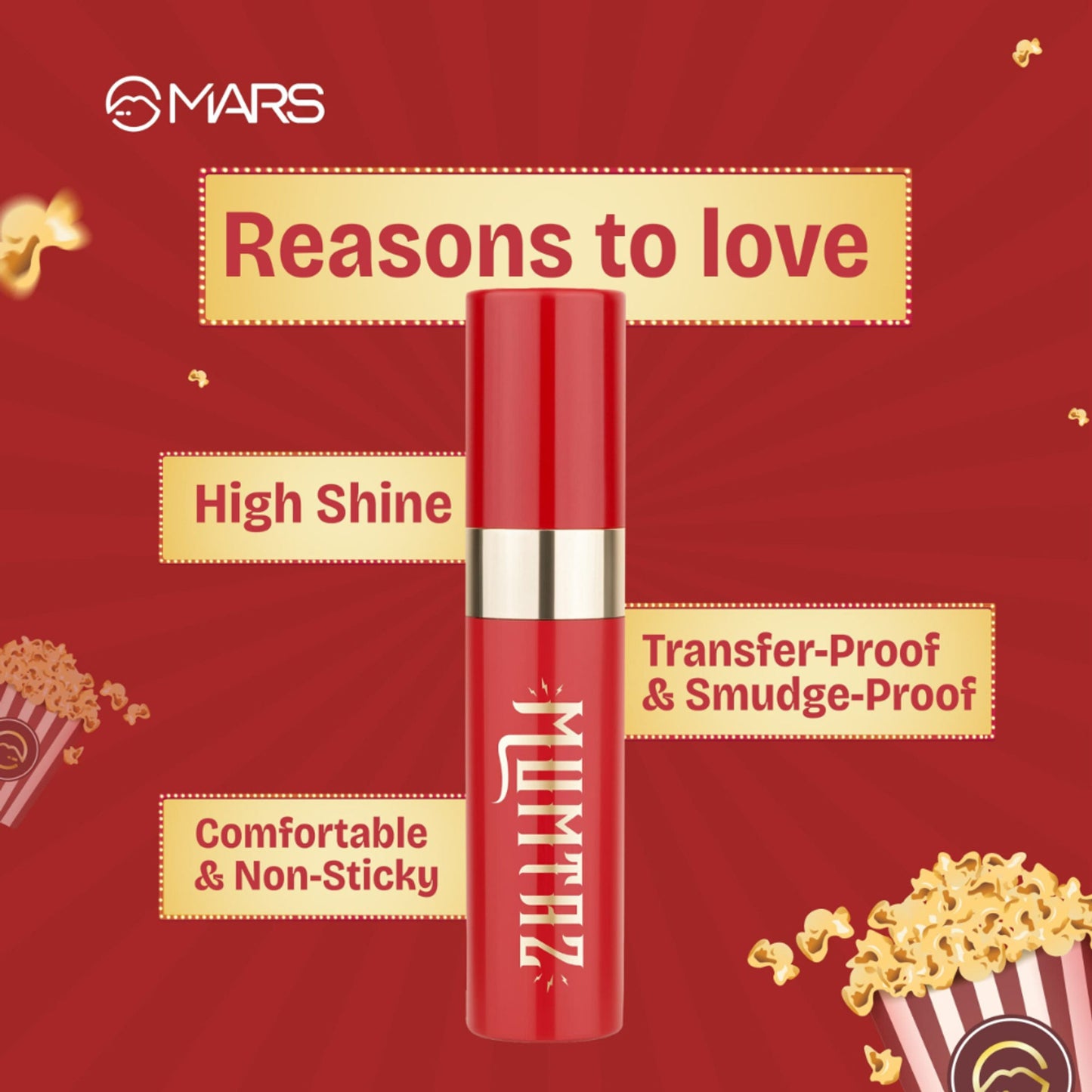 MARS Cinemagic Transfer-Proof Lip Gloss - 07-Rani