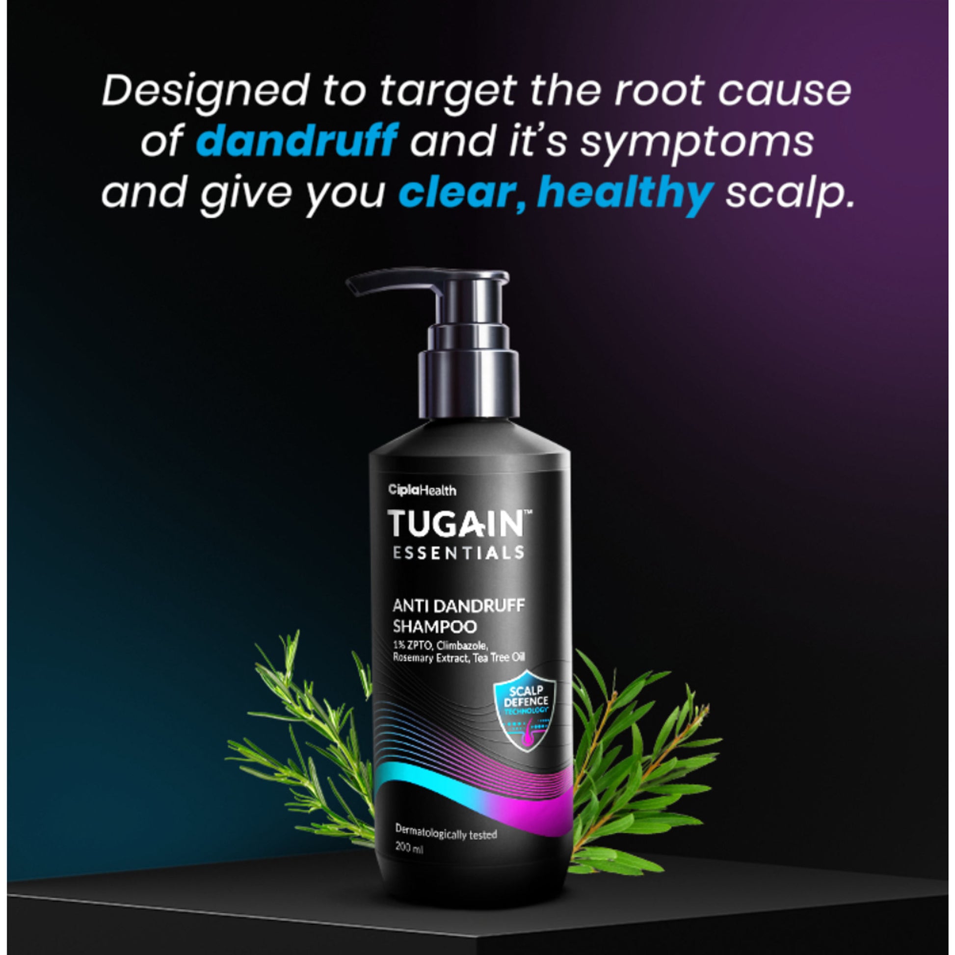 TUGAIN ESSENTIALS Anti Dandruff Shampoo