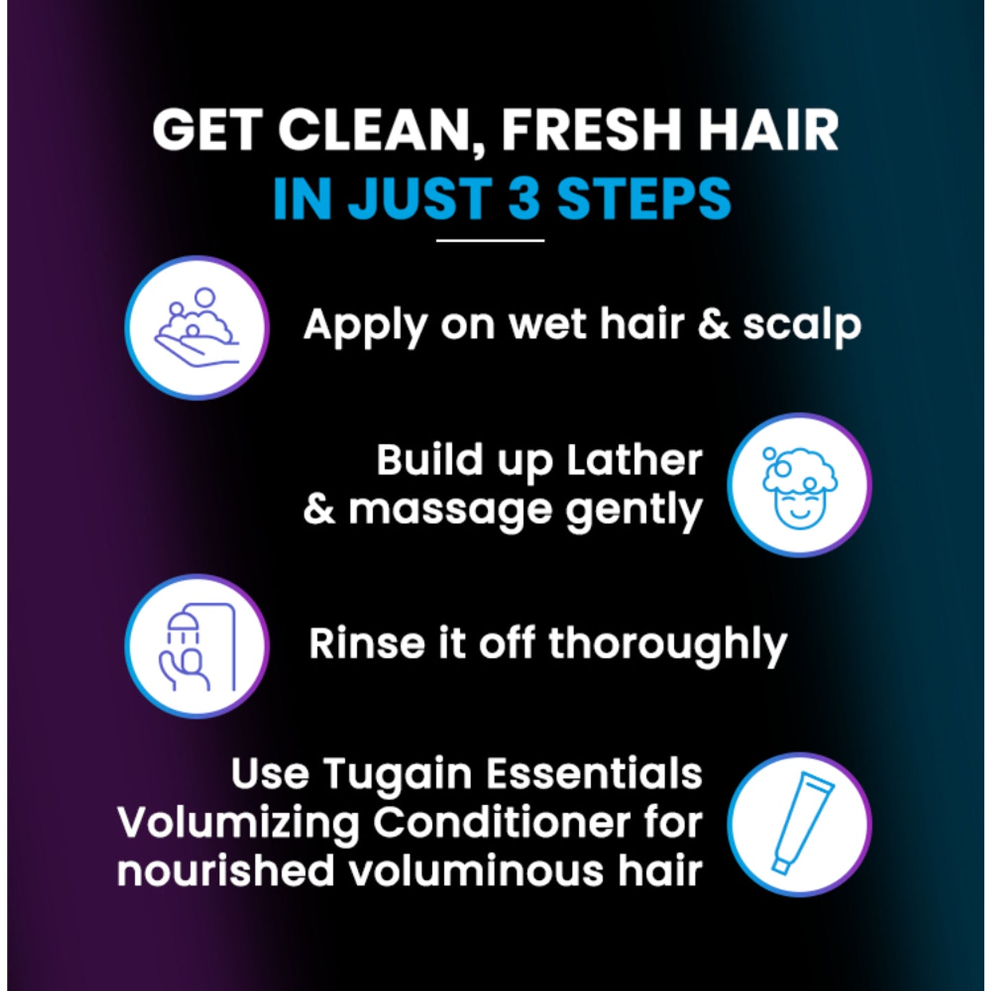 TUGAIN ESSENTIALS Anti Dandruff Shampoo