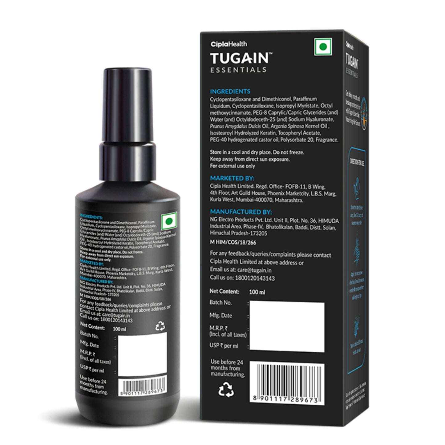 TUGAIN ESSENTIALS Nourishing Hair Serum