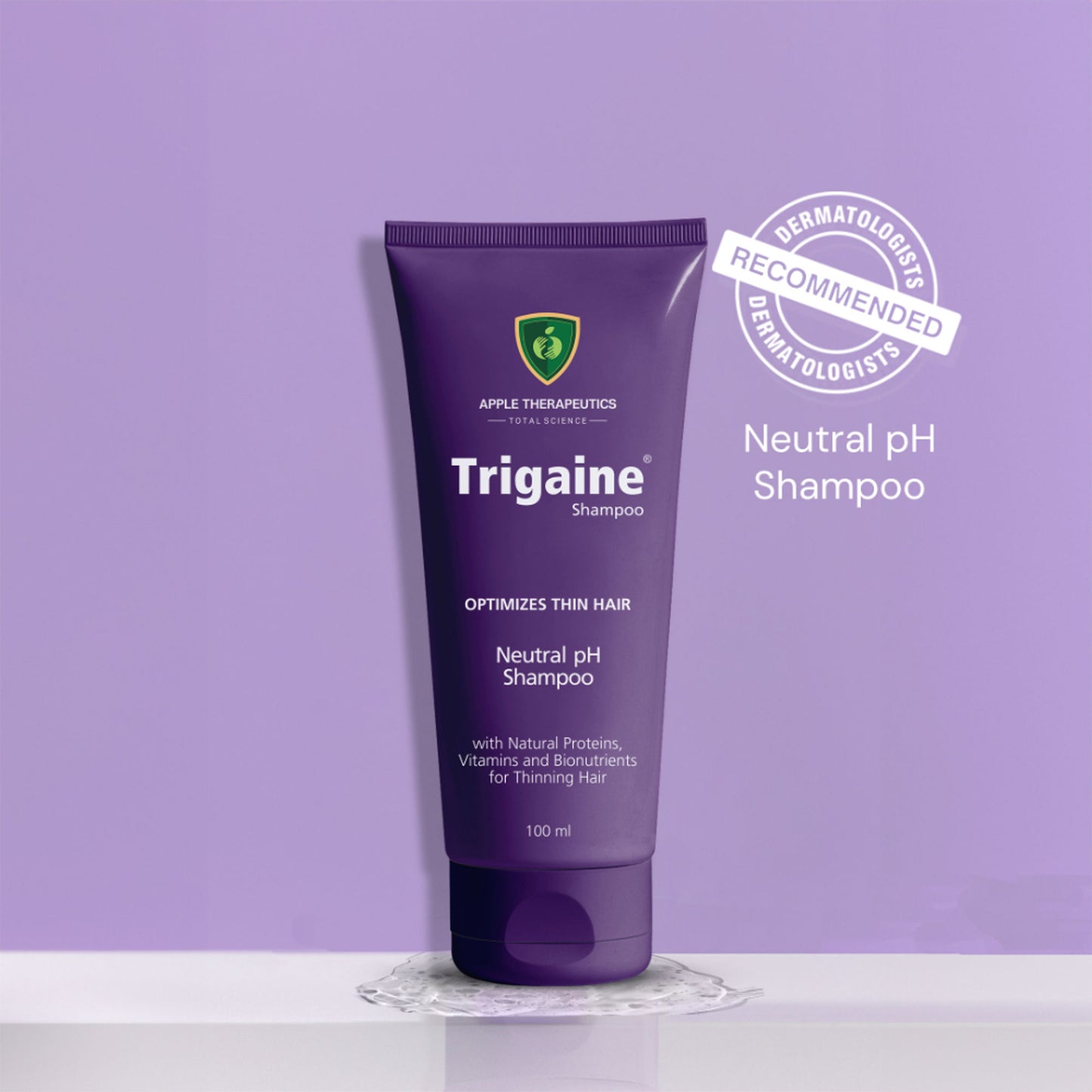 Trigaine PH 5.5 Balanced Shampoo Color & Heat Treated Hair Natural Proteins Vitamins & Bionutrients