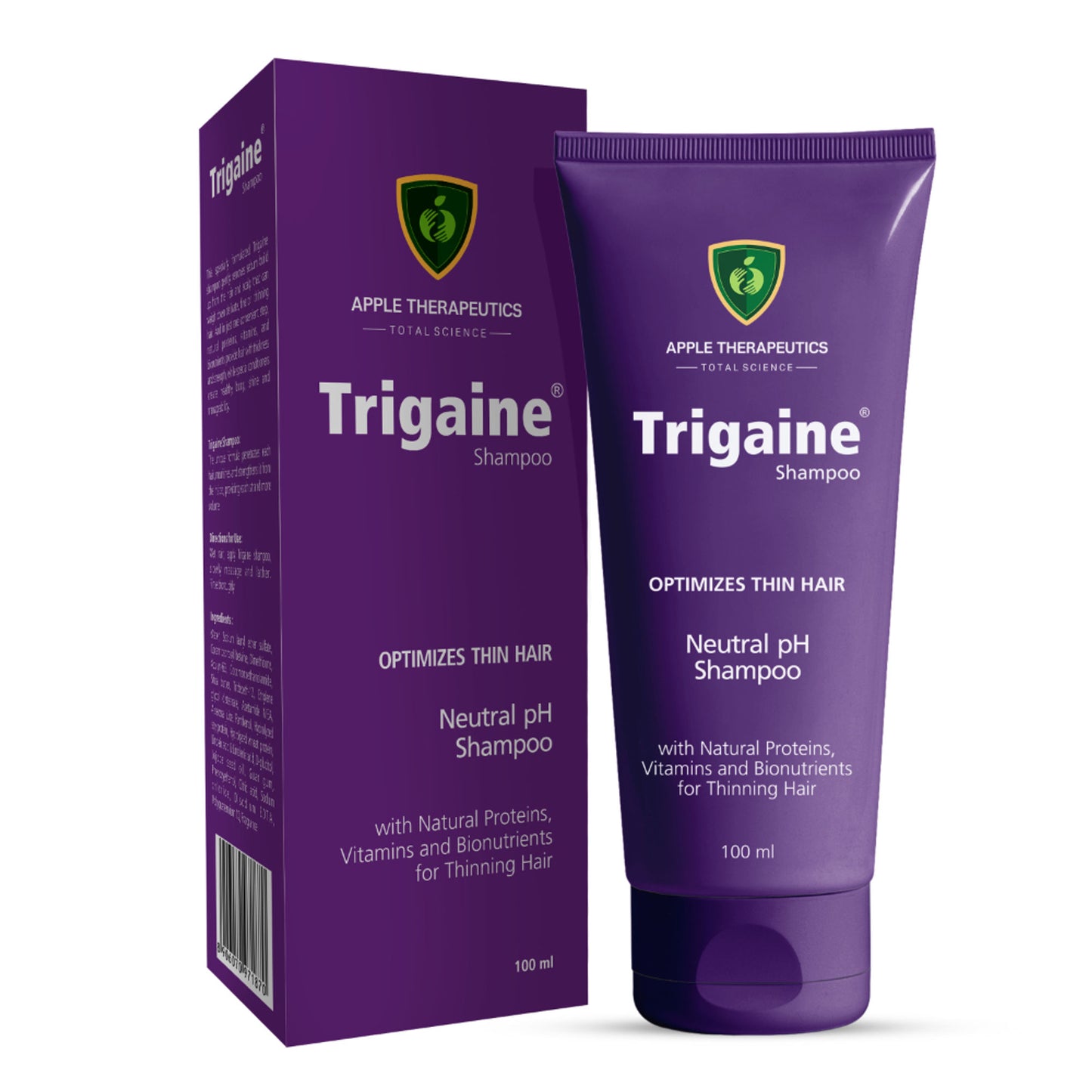 Trigaine PH 5.5 Balanced Shampoo Color & Heat Treated Hair Natural Proteins Vitamins & Bionutrients