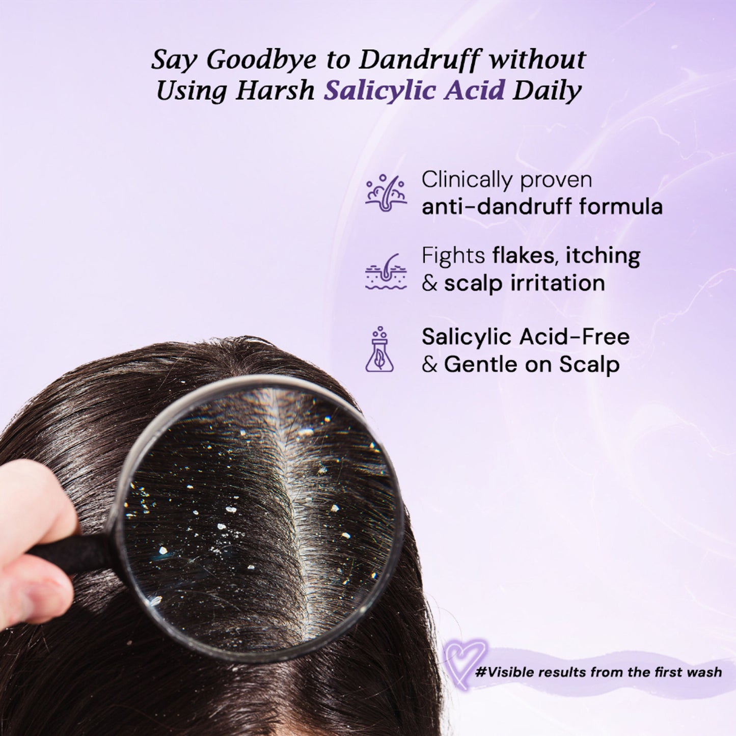 Trigaine Pro Daily Anti Dandruff Shampoo with Climbazole, Prioctone Olamine, ZPTO & Conditioner