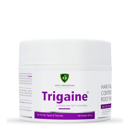 Trigaine Caffeine Hair Fall Control Mask, Hair Growth & Deep Conditioning, Saw Palmetto & Ginseng
