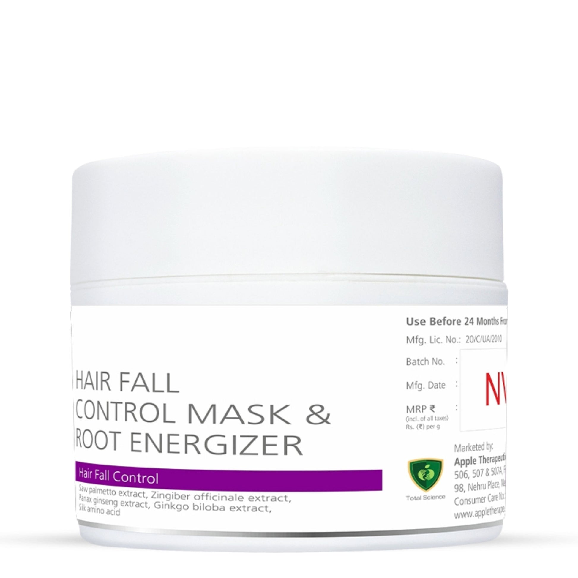 Trigaine Caffeine Hair Fall Control Mask, Hair Growth & Deep Conditioning, Saw Palmetto & Ginseng