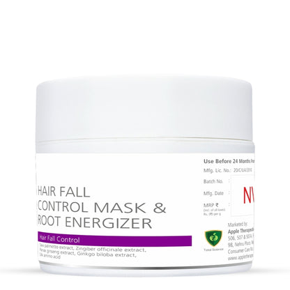 Trigaine Caffeine Hair Fall Control Mask, Hair Growth & Deep Conditioning, Saw Palmetto & Ginseng