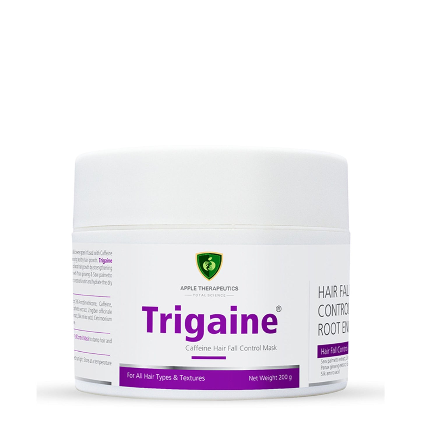 Trigaine Caffeine Hair Repair Mask for Damaged, Dull & Frizzy Hair, Xylishine, Vitamin E & Caffeine