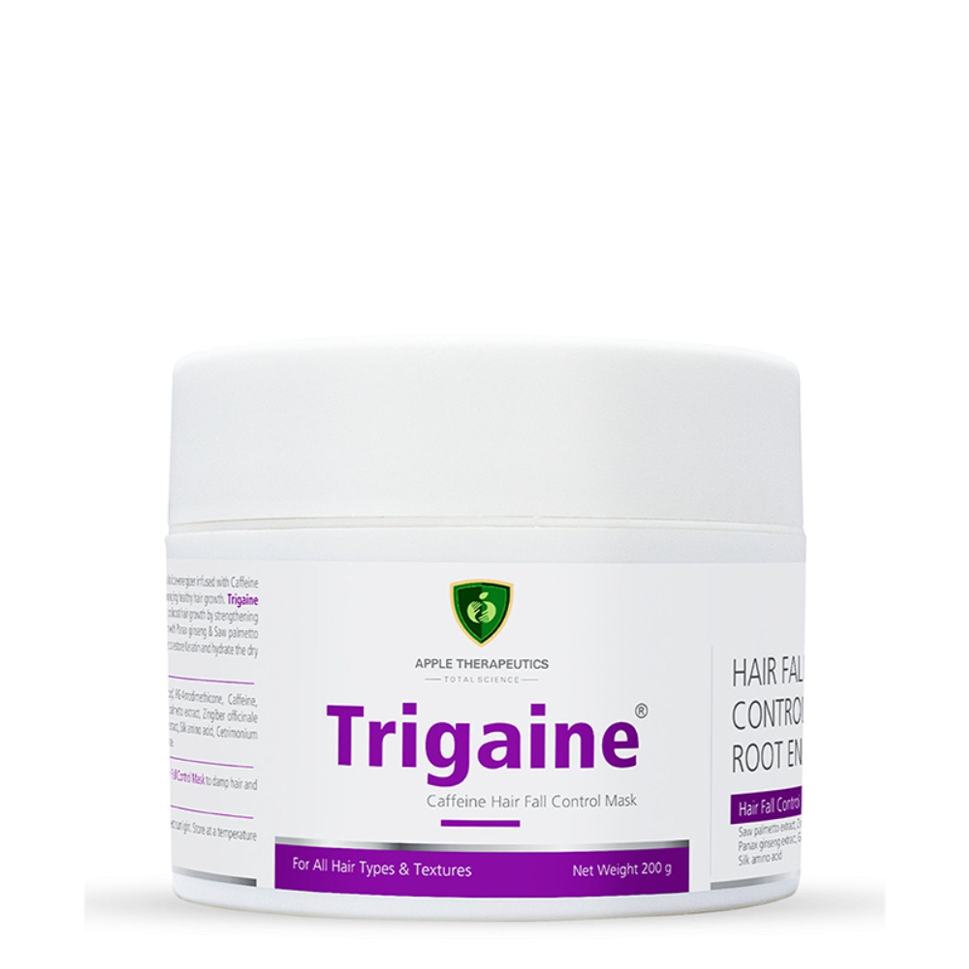 Trigaine Caffeine Hair Repair Mask for Damaged, Dull & Frizzy Hair, Xylishine, Vitamin E & Caffeine