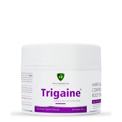Trigaine Caffeine Hair Repair Mask for Damaged, Dull & Frizzy Hair, Xylishine, Vitamin E & Caffeine