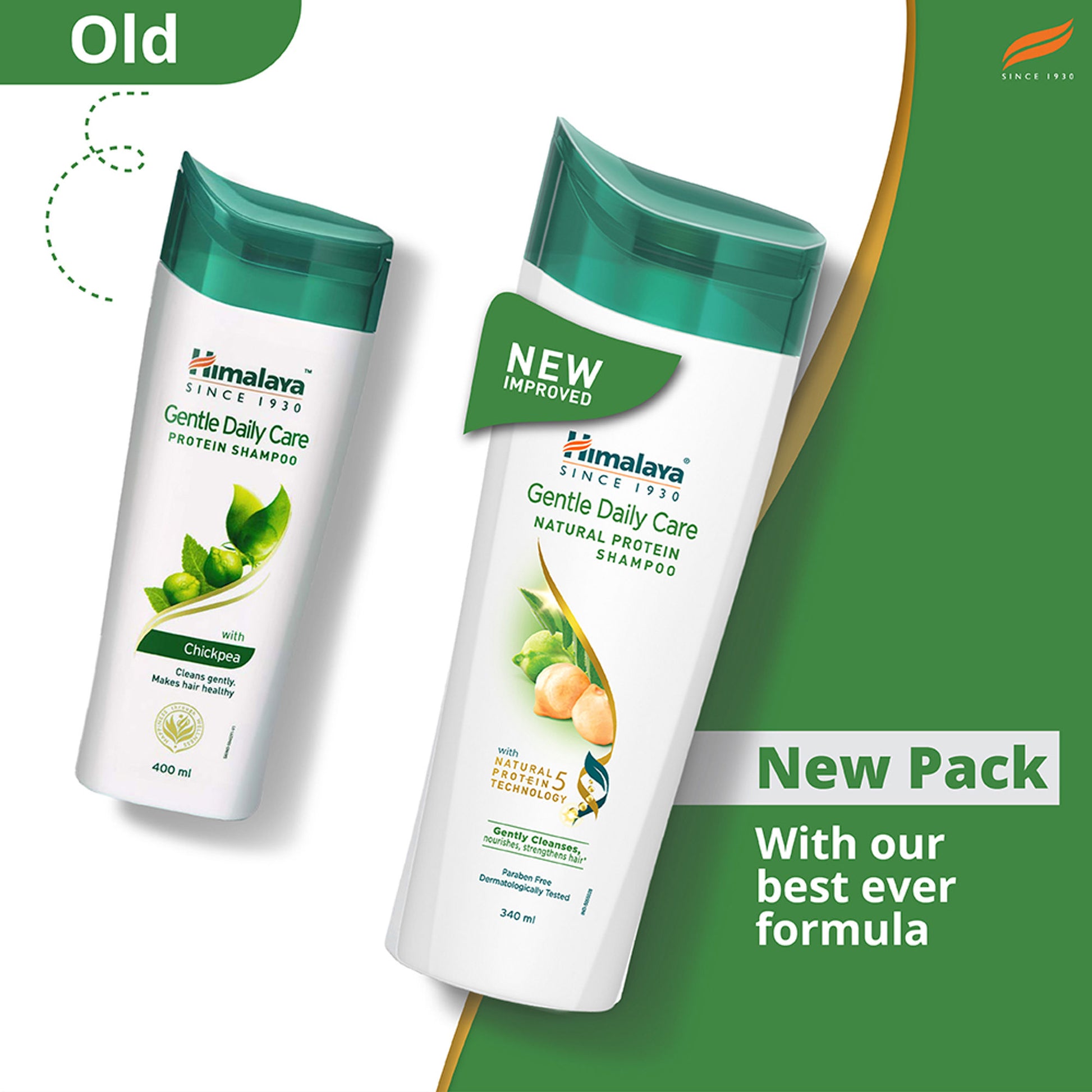 Himalaya Gentle Daily Care Protein Shampoo With Chickpea, Licorice & Amla