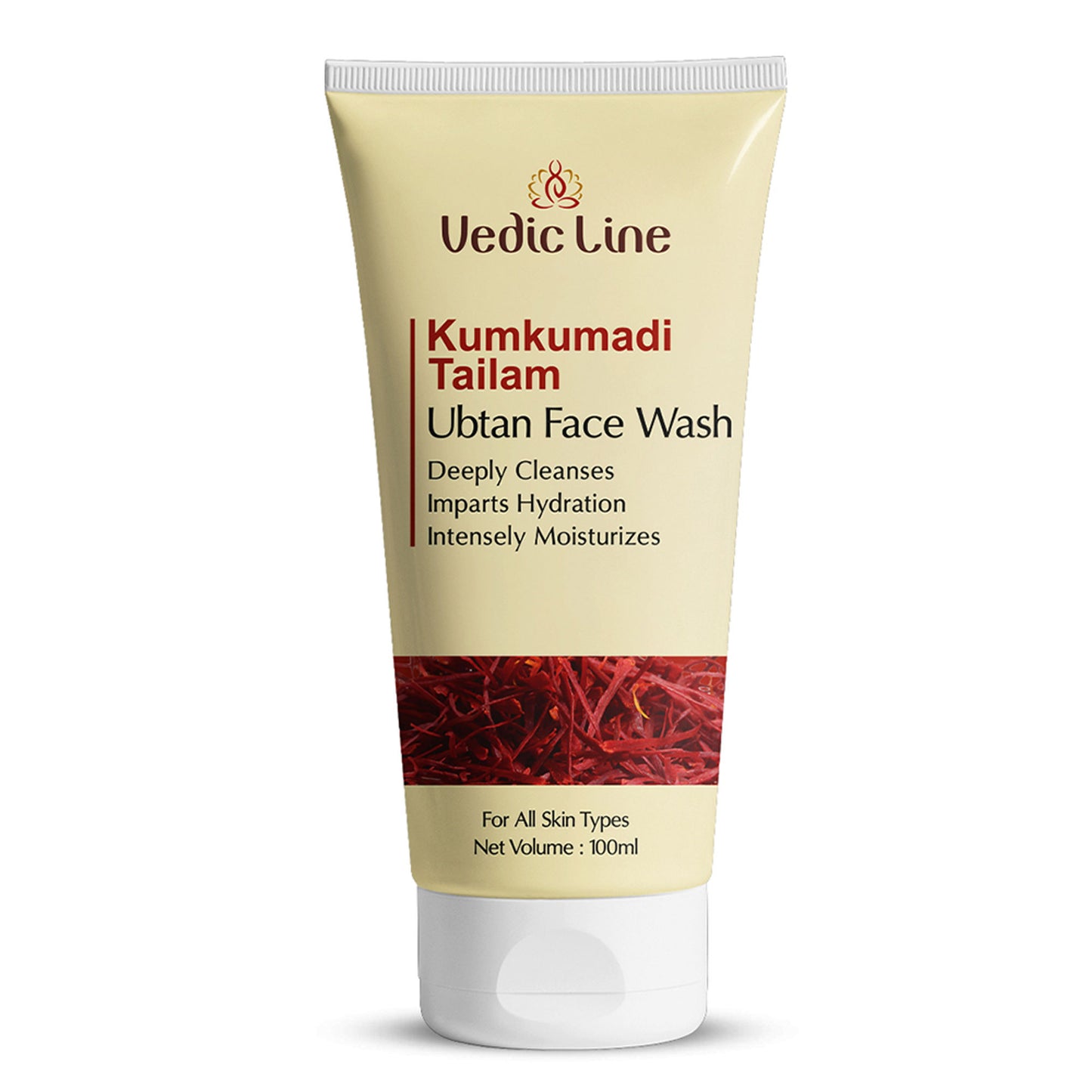 Vedic Line Kumkumadi Tailam Ubtan Face Wash