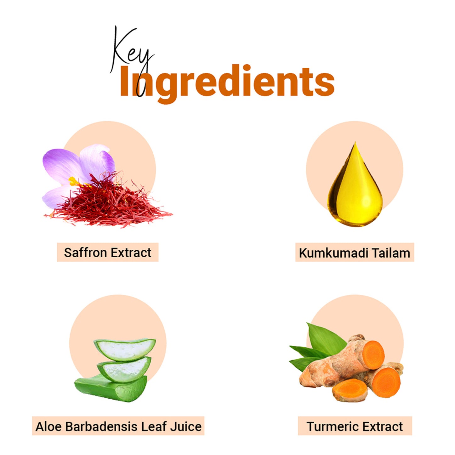 Vedic Line Kumkumadi Tailam Ubtan Face Wash
