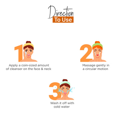 Vedic Line Kumkumadi Tailam Ubtan Face Wash