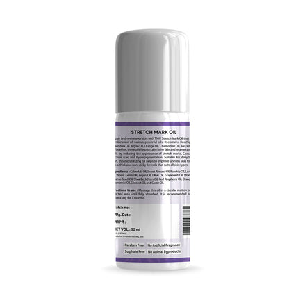 TNW The Natural Wash Stretch Mark Oil For Reducing Scars & Pigmentation