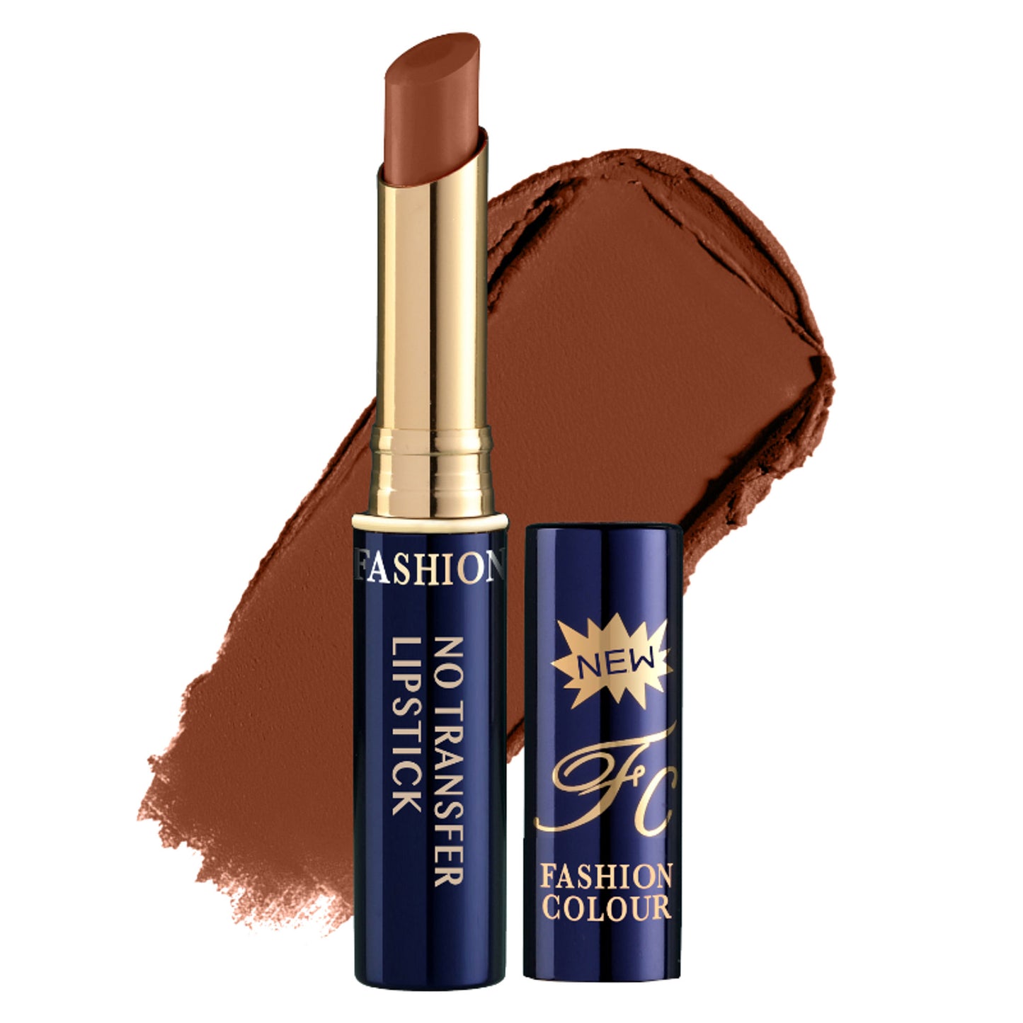 FASHION COLOUR Non-Transfer Matt Waterproof Lipstick - 27 Toffee