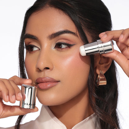 Praush Beauty ICY Glow Jelly Highlighter & Strobe Stick - Silver