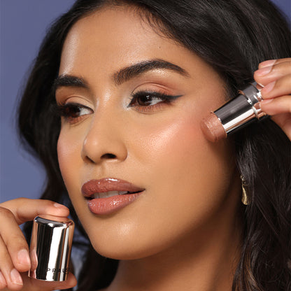 Praush Beauty ICY Glow Jelly Highlighter & Strobe Stick - Gold