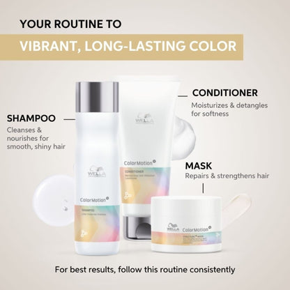 Wella Professionals Colormotion+ Structure+ Colour Protection Hair Mask for Damaged Hair