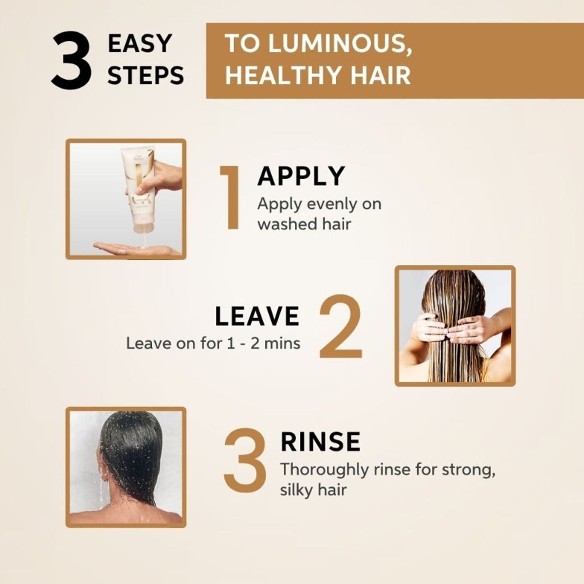Wella Professionals Oil Reflections Luminous Instant Conditioner for Hair for Smooth & Shiny Hair