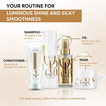 Wella Professionals Oil Reflections Luminous Instant Conditioner for Hair for Smooth & Shiny Hair