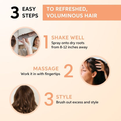 Wella Professionals Eimi Dry Me Dry Shampoo for Women & Men, Lightweight Volumizing Shampoo
